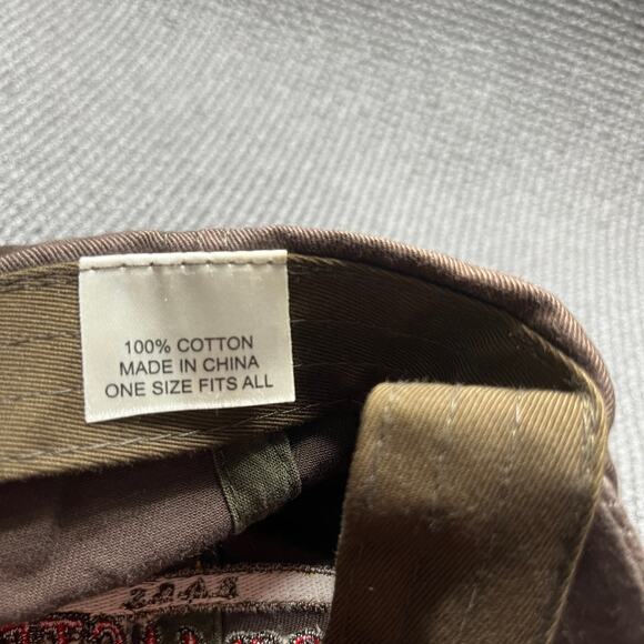 Bassmaster Baseball Cap Mens One Size Fit Most Brown Adjustable Embroidered - Picture 6 of 6